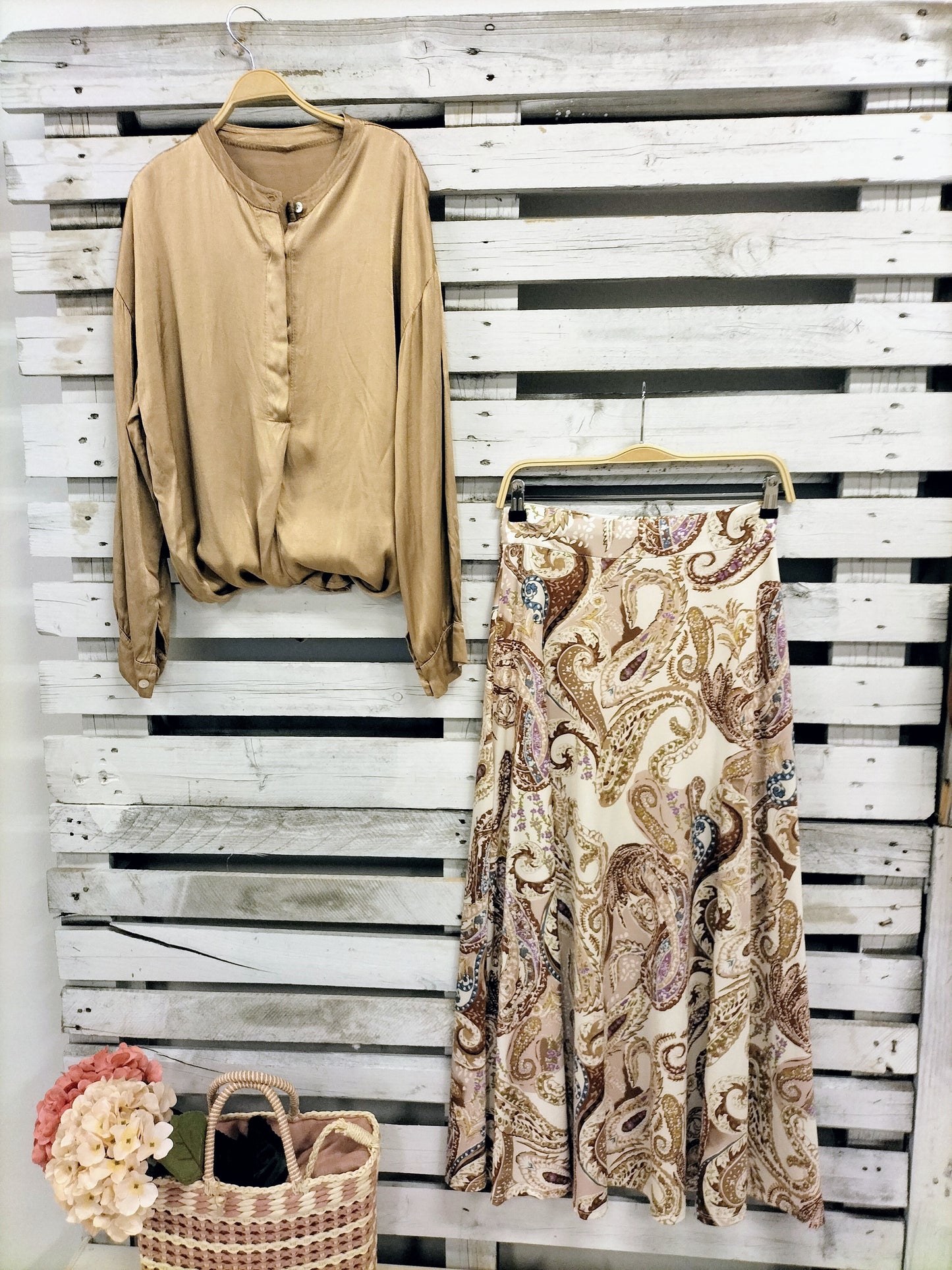 Blusa Satinada Xira - botanikamoda