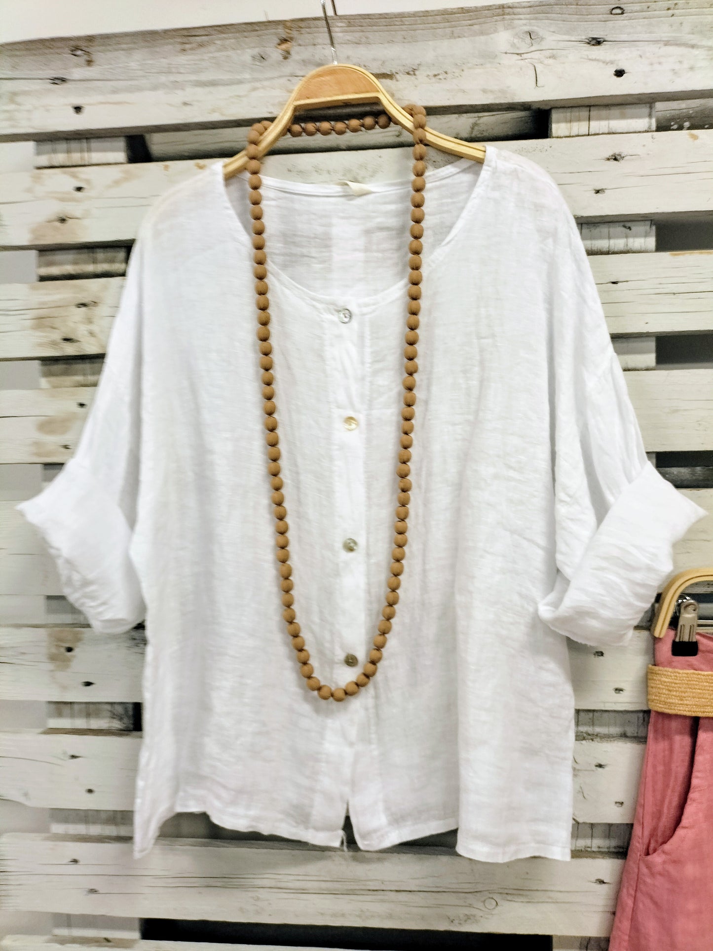 Blusa Menorca blanco - botanikamoda
