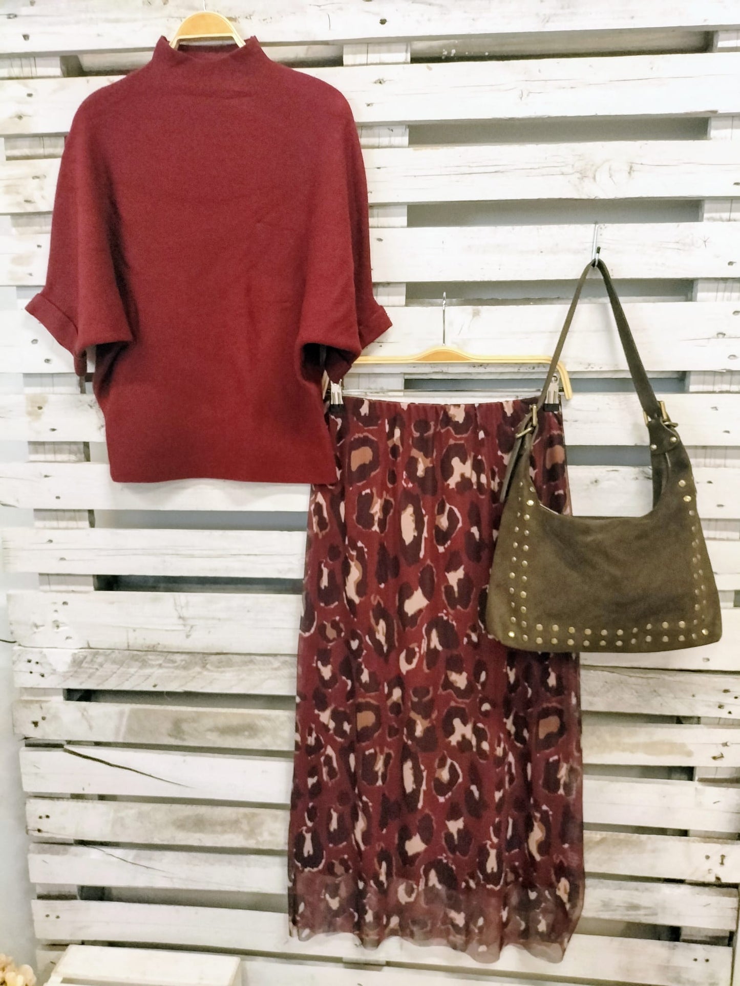 Bolso Serraje ante choco - botanikamoda