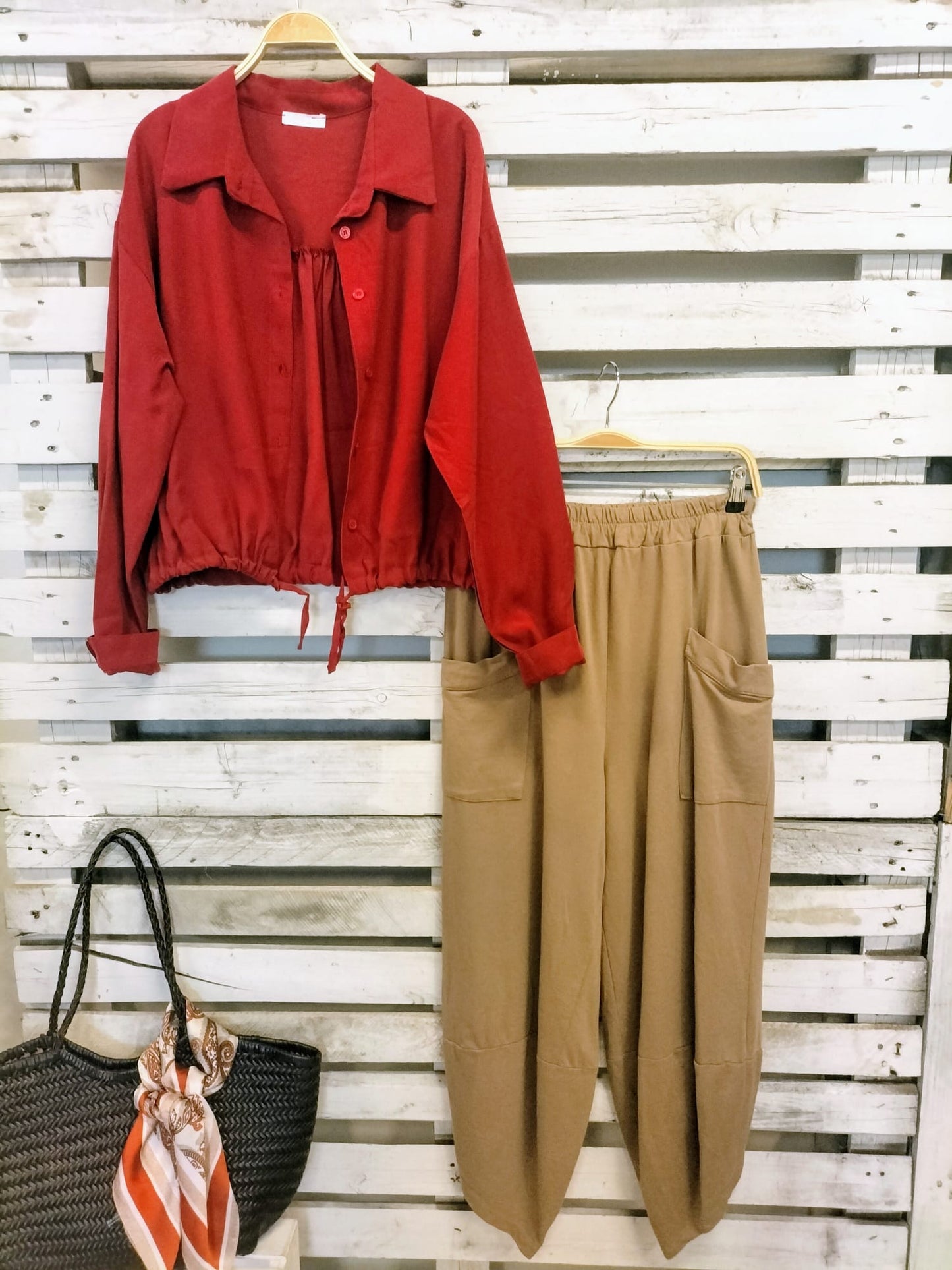CHAQUETA Milán tejido soft melocotón - botanikamoda