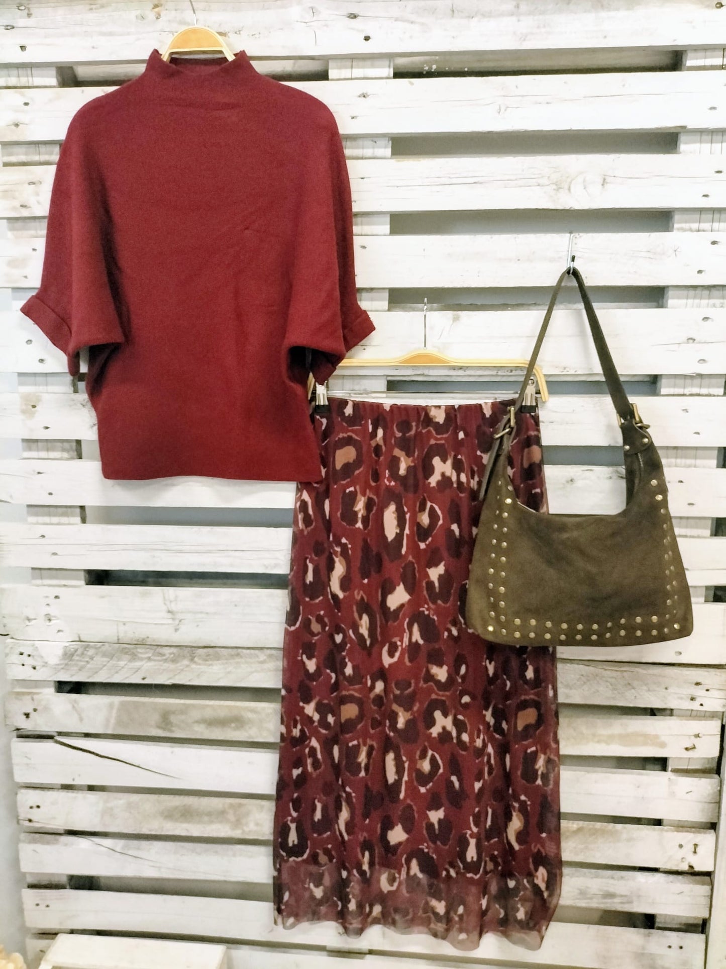 Bolso Serraje ante choco - botanikamoda