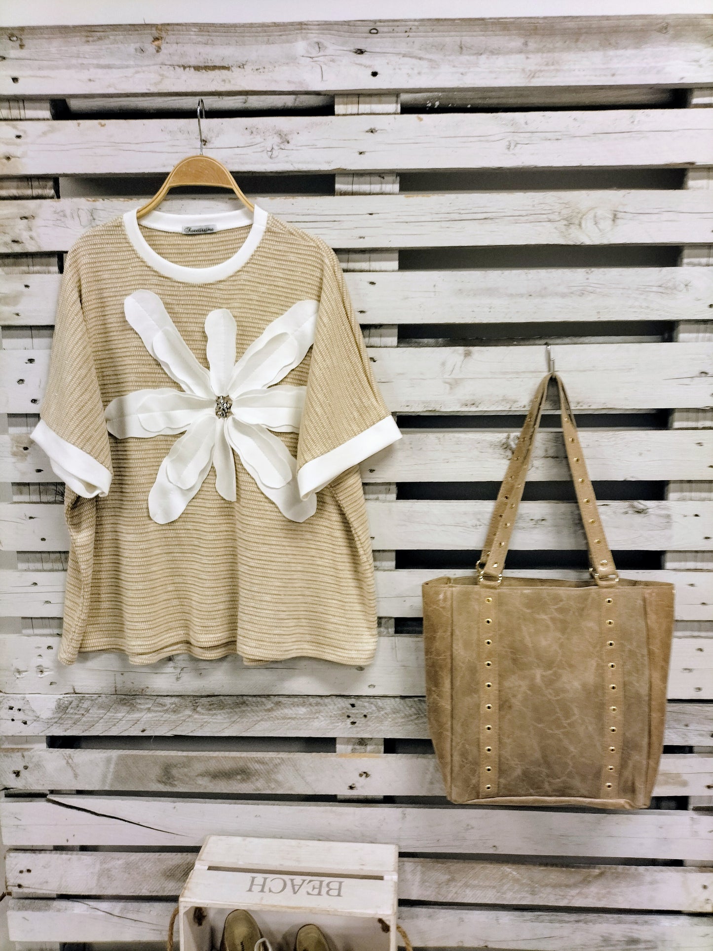 Suéter Flor oversize - botanikamoda