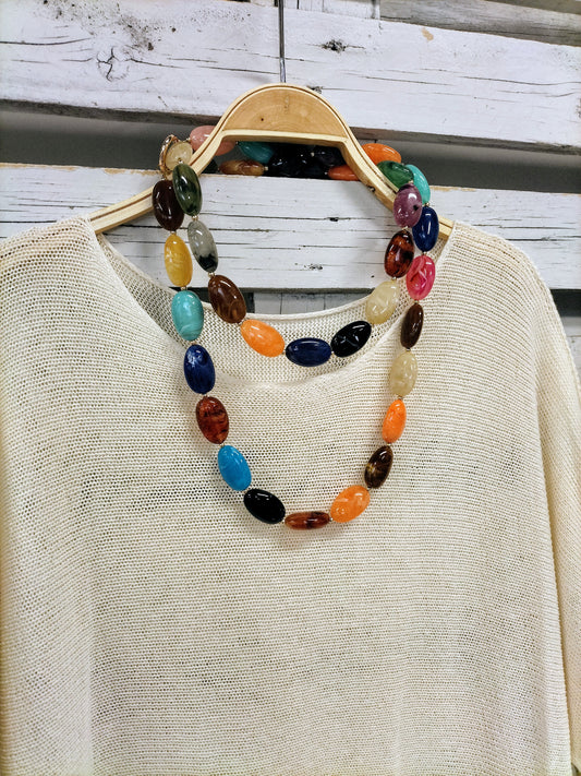 Collar piedras Colors - botanikamoda