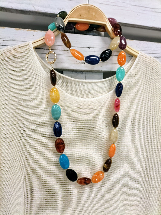 Collar piedras Colors - botanikamoda
