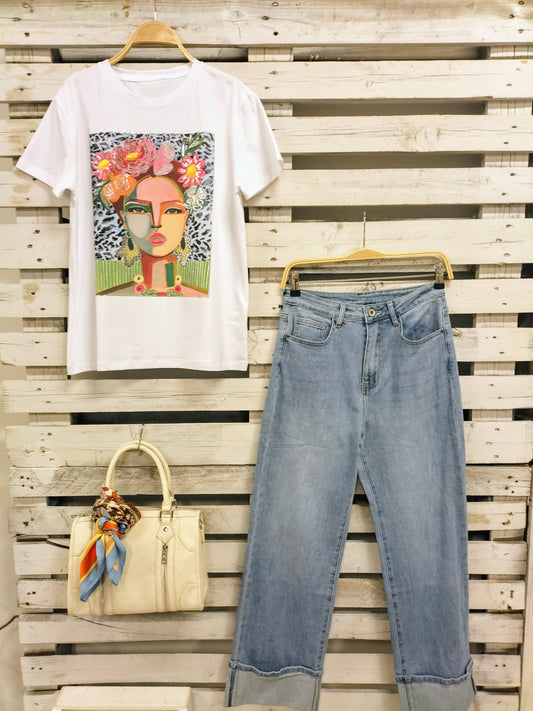 Pantalón Capri denim - botanikamoda