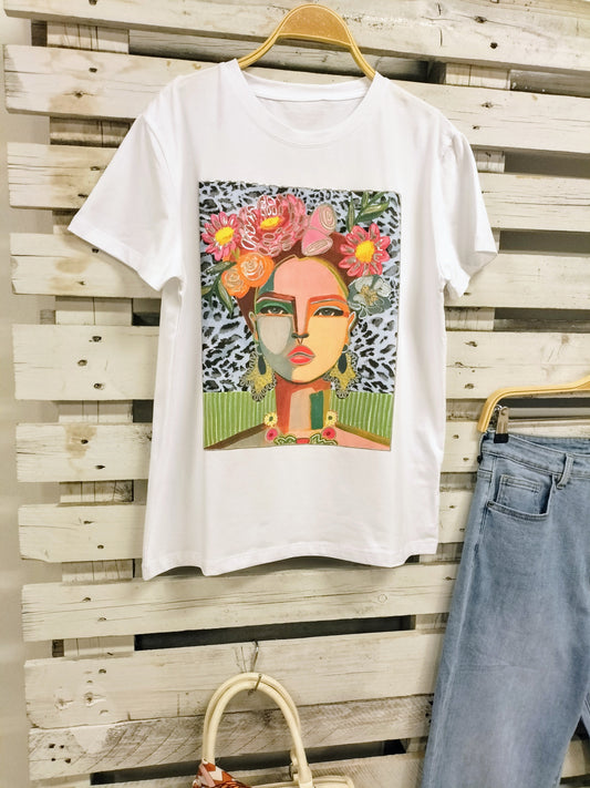 Camiseta Hippy Girl - botanikamoda