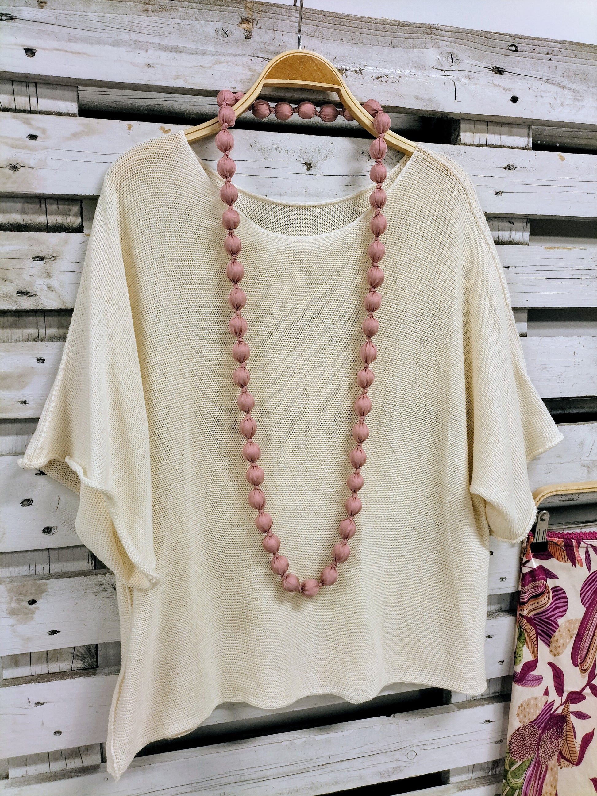 Collar Seda Rossa nude - botanikamoda
