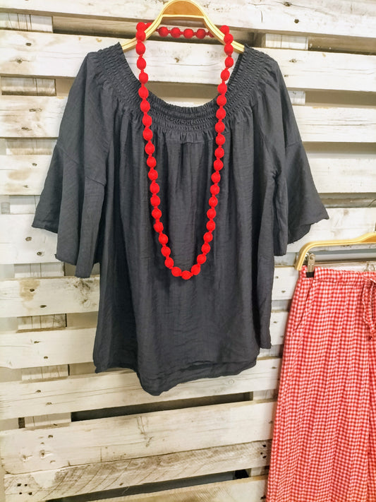 Collar Seda Rojo
