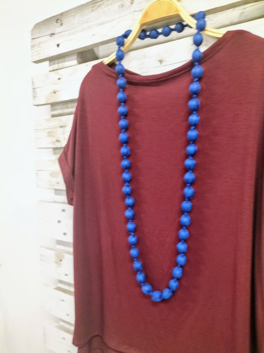 Collar Seda Azulon