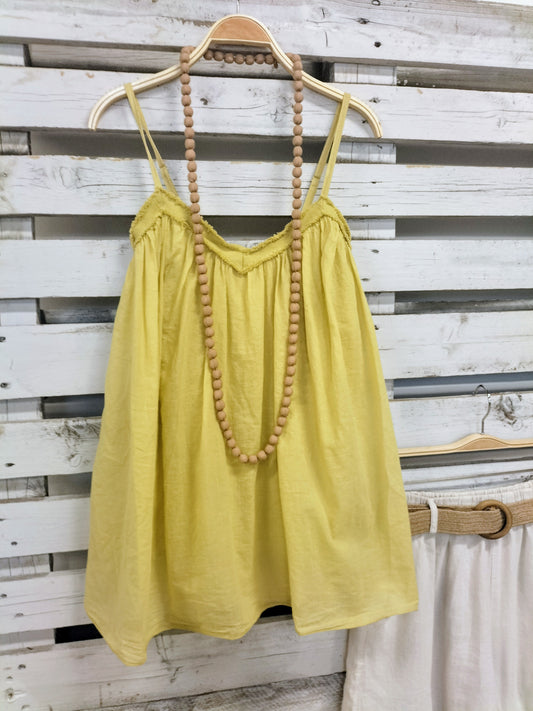 Collar batista tostado