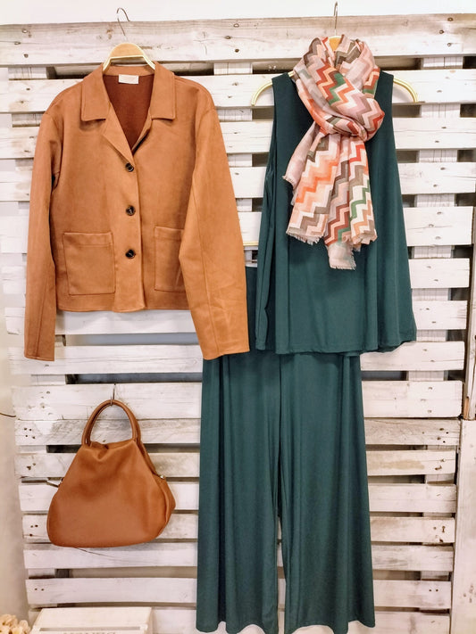 Conjunto suelto Stilo verde