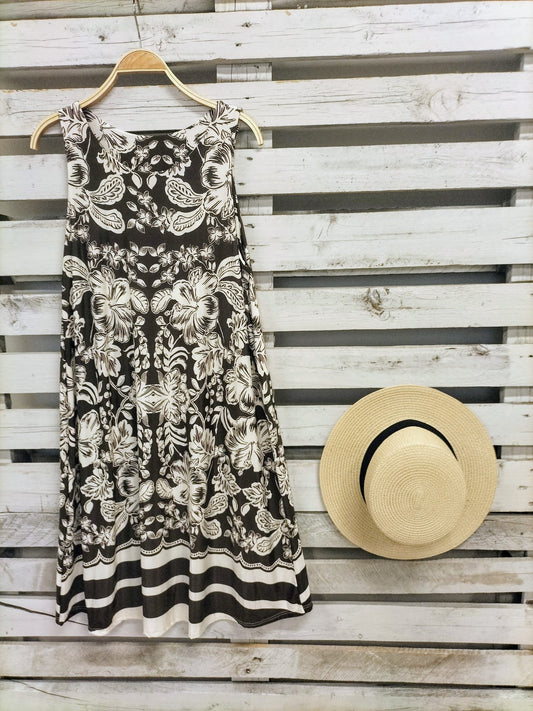 ¡Queda uno!Vestido corto punto frio Choco estampado chic