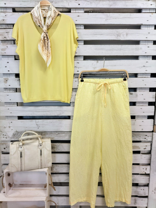 Top punto Amarillo - botanikamoda