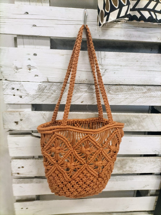Bolso Macrame caldero