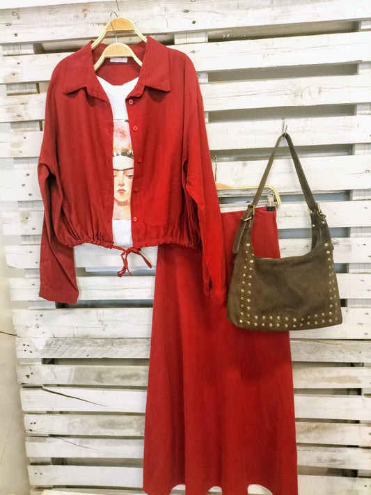 Bolso Serraje ante choco