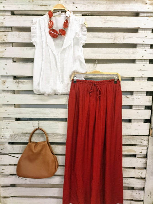 Blusa Maravilla natural blanco - botanikamoda