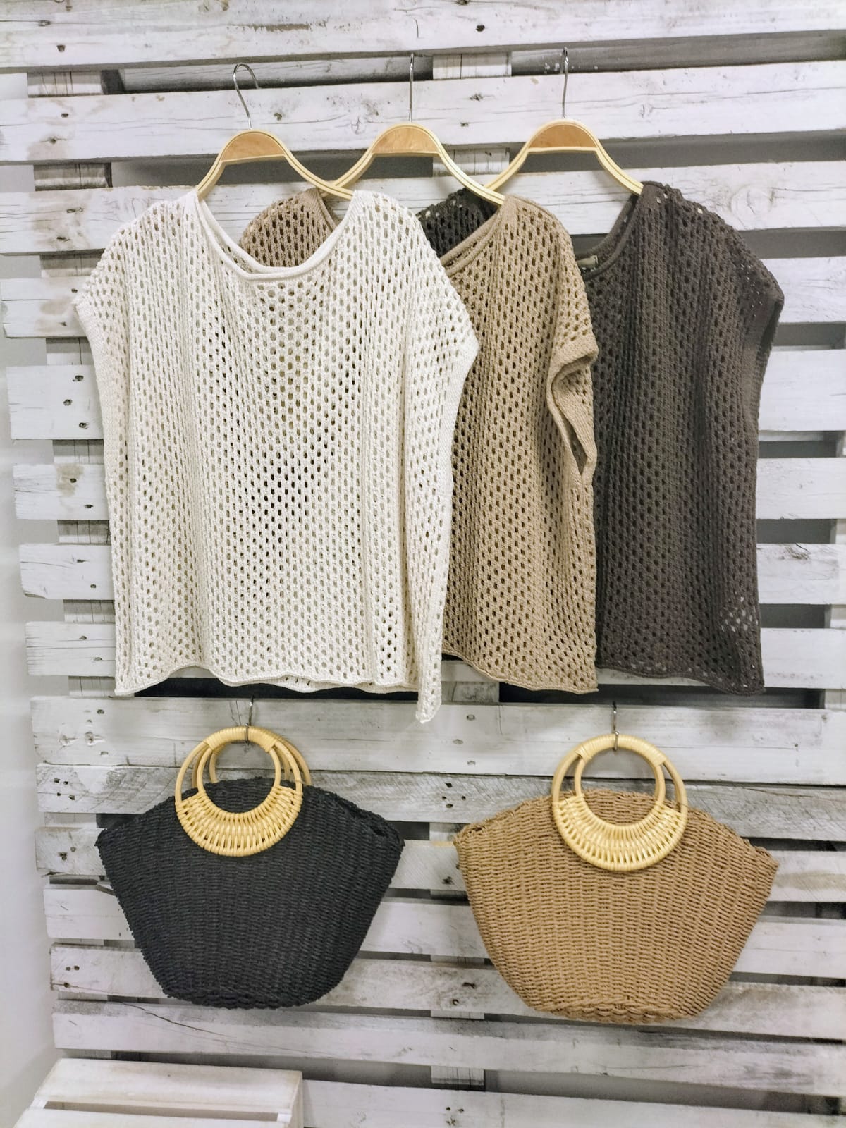 Top Stilo calado choco