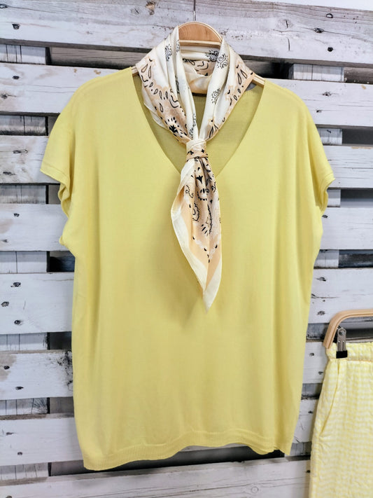 Top punto Amarillo - botanikamoda