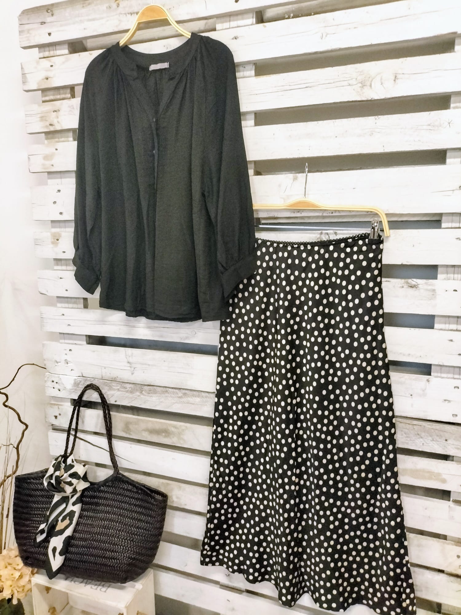 Blusa Sofisticada negro - botanikamoda